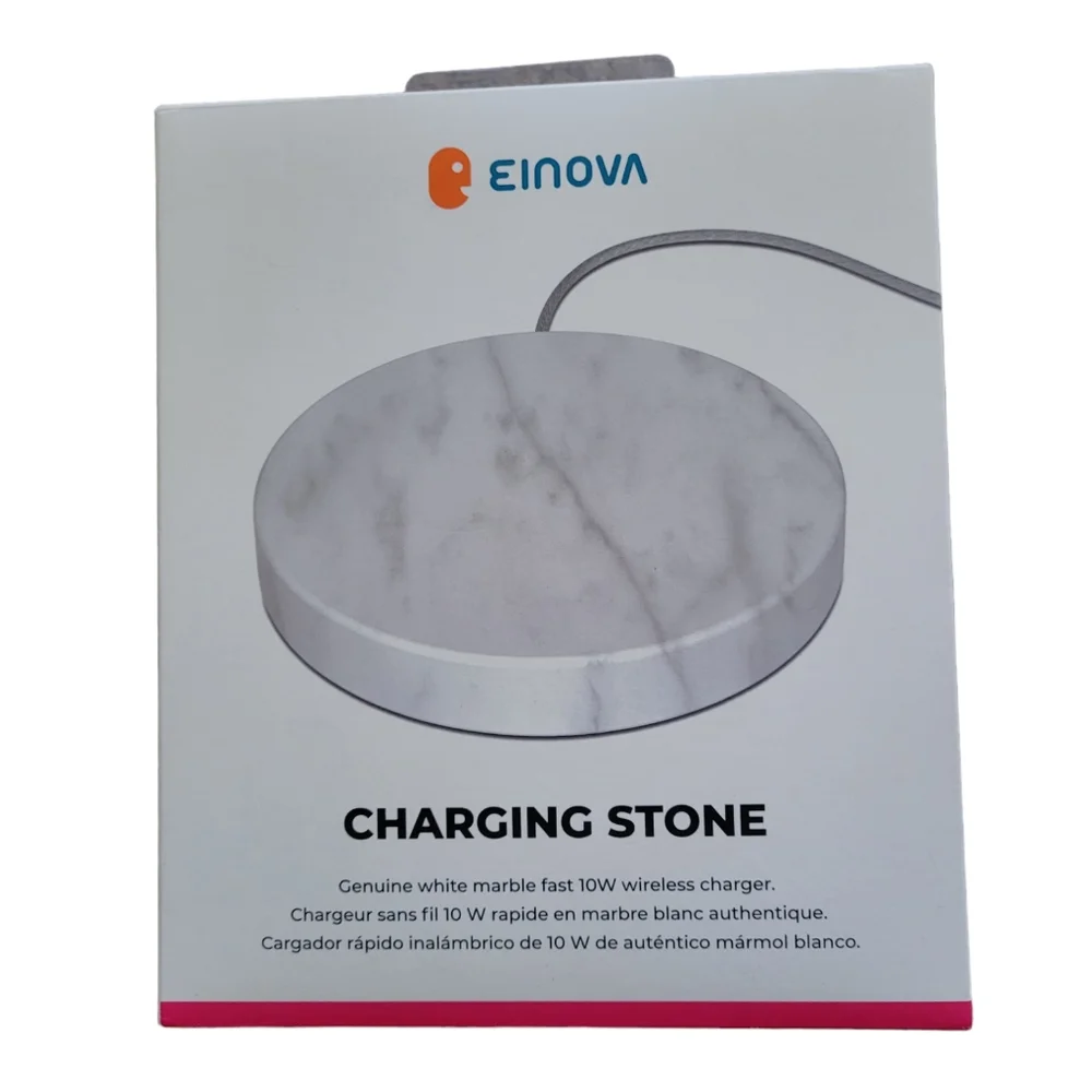 Charging stone -‎ white marble